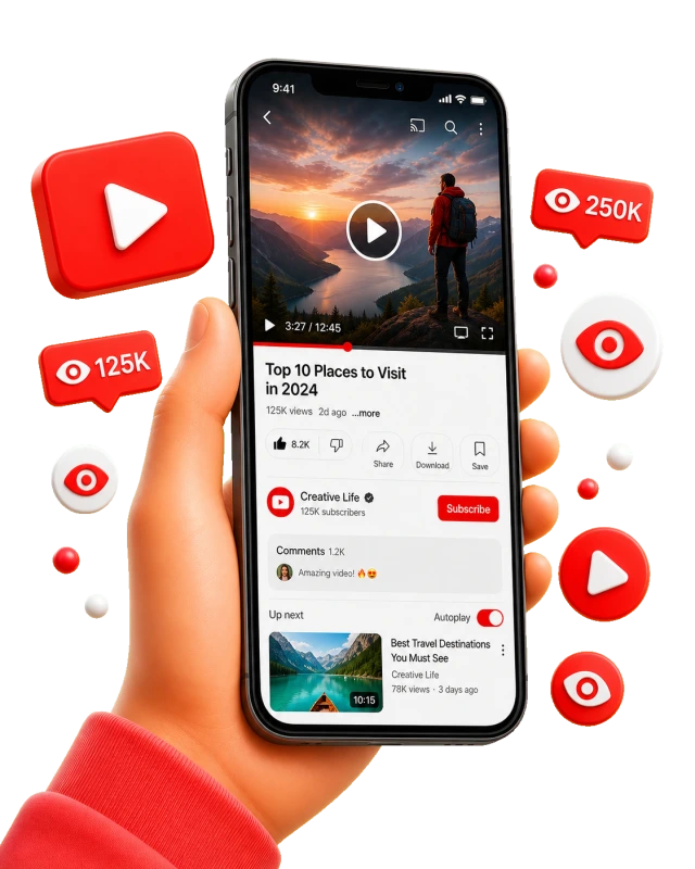 Visualizaciones YouTube